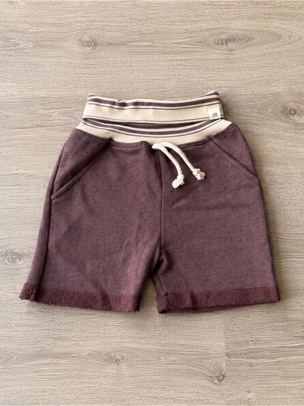 Lulu & Roo Mauve Lounge Shorts 4T NWT Handmade USA Boutique